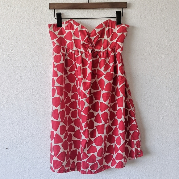 Anthropologie Dresses & Skirts - Anthropologie Printed Strapless Dress